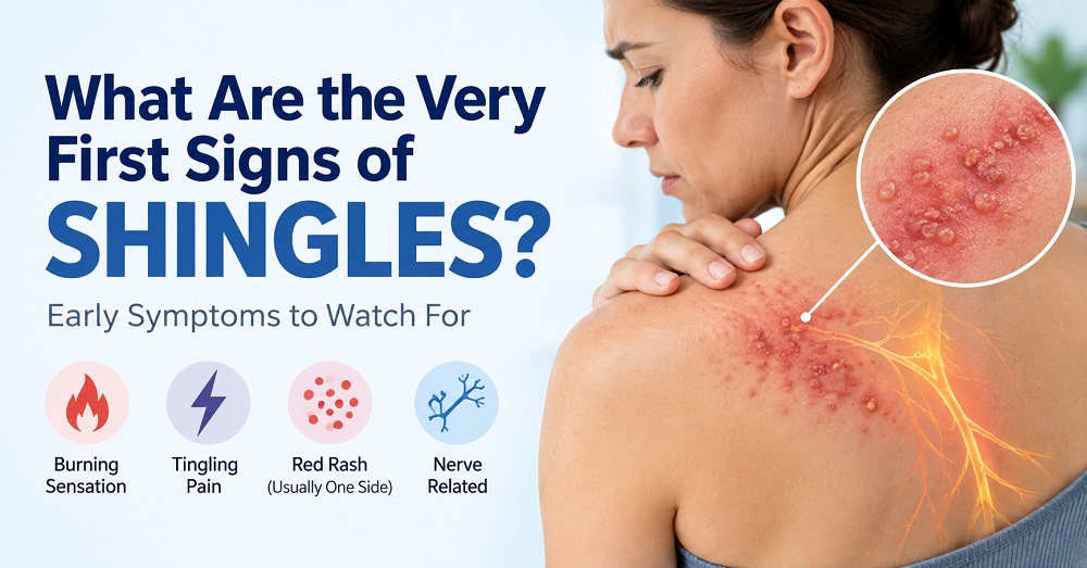 What Are the Very First Signs of Shingles?