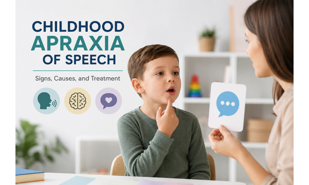 Childhood Apraxia of Speech: Signs, Causes, and Treatment